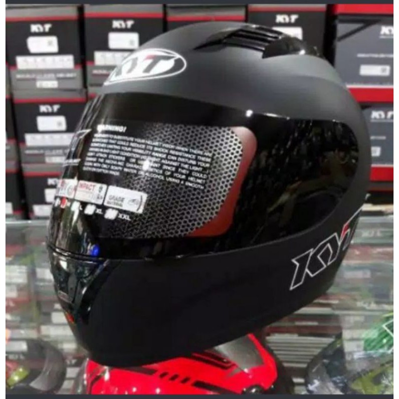 KYT R10 BLACK DOFF TERMURAH