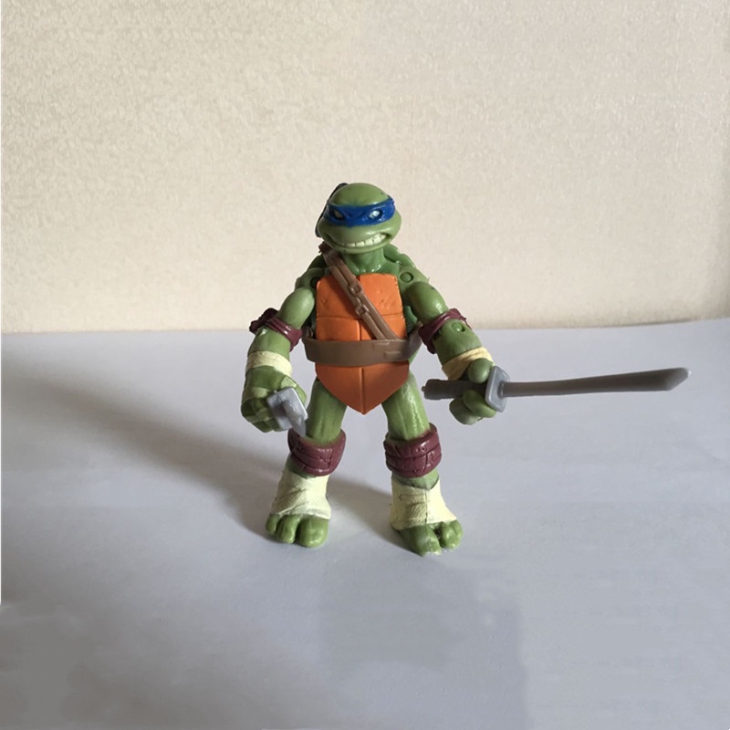 Mainan Action Figure Teenage Mutant Ninja Turtles Bahan PVC Untuk Dekorasi