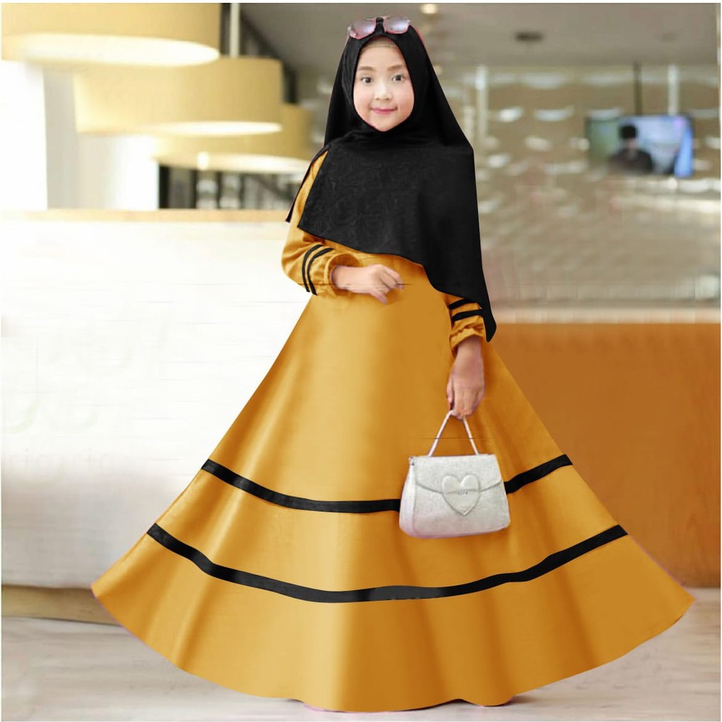 HOPYLOVY - Gamis Emboss Kids List