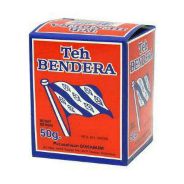 

BUBUK TEH CAP BENDERA 50 gram