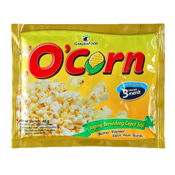 Leo O'Corn Instant Garudafood / Pop Corn Instan Rasa Asin Gurih / POC1