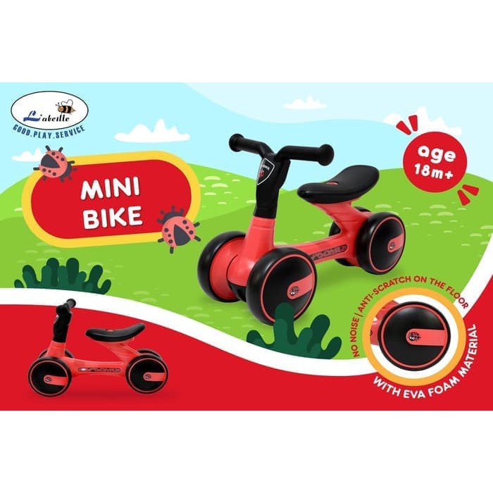 labeille mini bike sepeda anak roda tiga