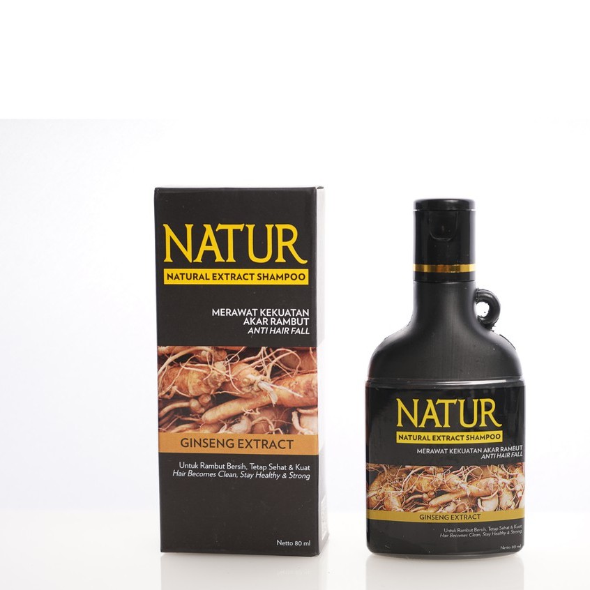 NATUR Shampoo Natural Extract Shampoo Conditioner 80ML 140ML 165ML 270ML by AILIN