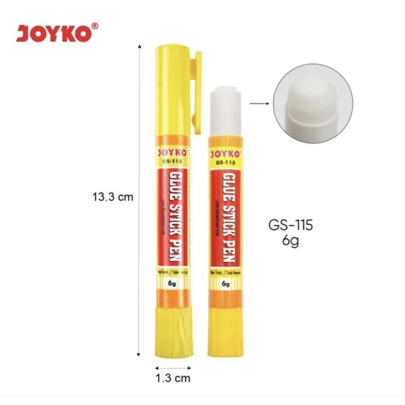 ( Ecer ) JOYKO LEM STIK KERTAS PAPER GLUE STICK 8GR / 15GR / 25GR