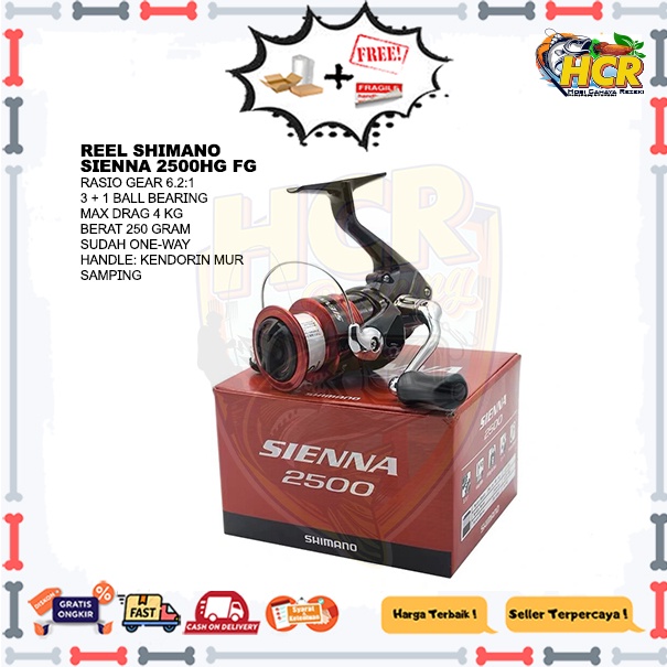 Reel Shimano Sienna 2500HG FG