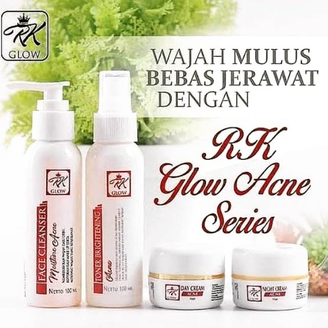 RK Glow Acne Series ORI Skincare Jerawat