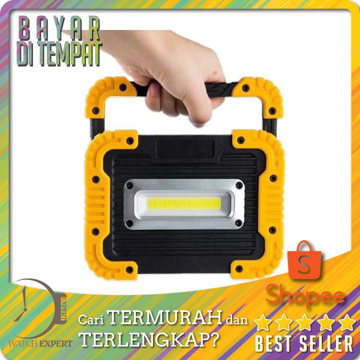 TERLARIS Senter LED Camping COB 750 Lumens + Powerbank 4400mAh