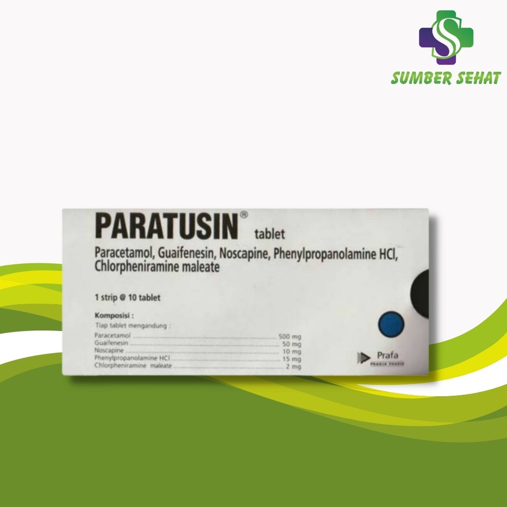 PARATUSIN STRIP 10 TABLET