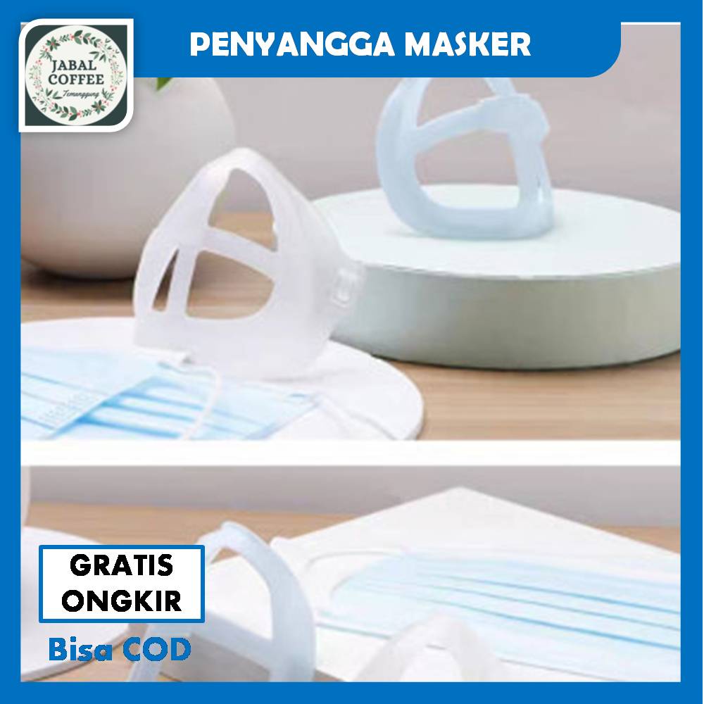 Penyangga Masker 3D / Penyangga Masker Bracket Support 3D Anti Sesak / Mask Bracket Silikon J122