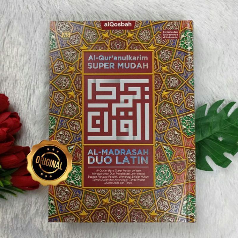 mushaf Al-quran super mudah Al-madrasah duo latin ukururan A5