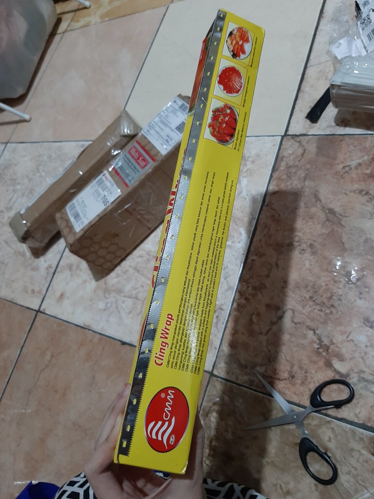 Cling Wrap Stretch Film Makanan Cmm