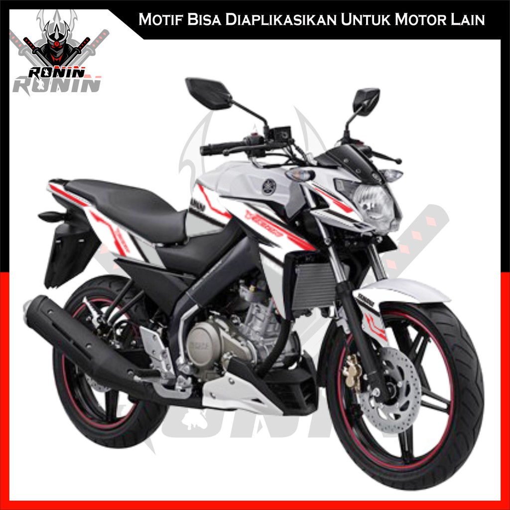 Sticker Striping Vixion Advance Nva Motif Simple Liss Shopee