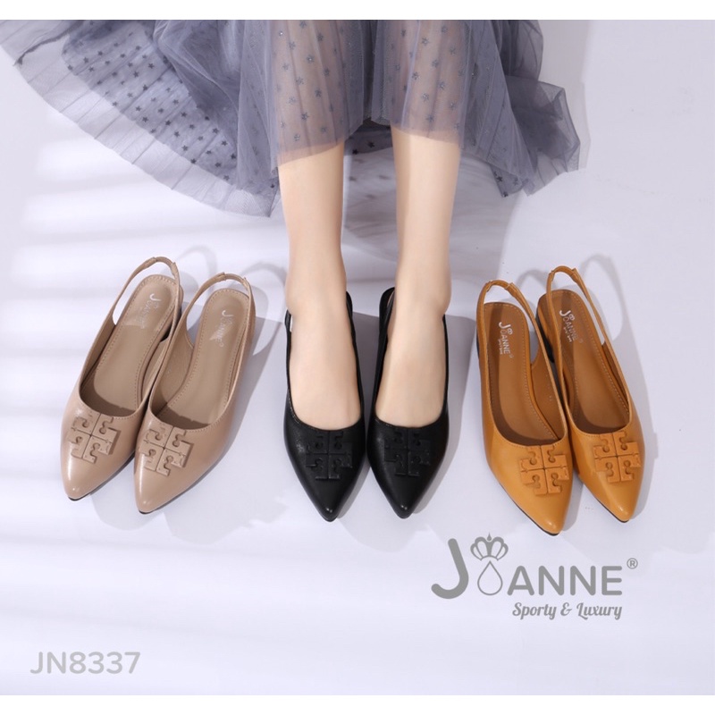 RESTOCK! [ORIGINAL] JOANNE Slingback Heels Shoes Sepatu Wanita #JN8337