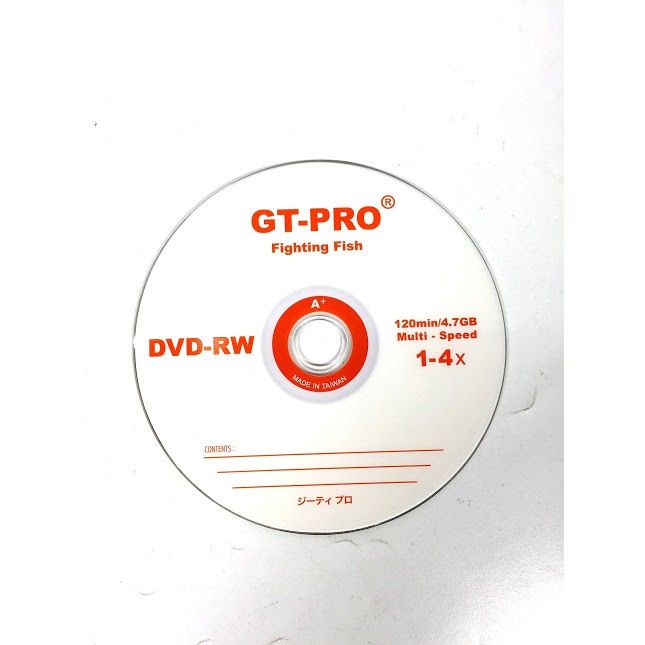 DVD RW Eceran, DVD RW per pcs