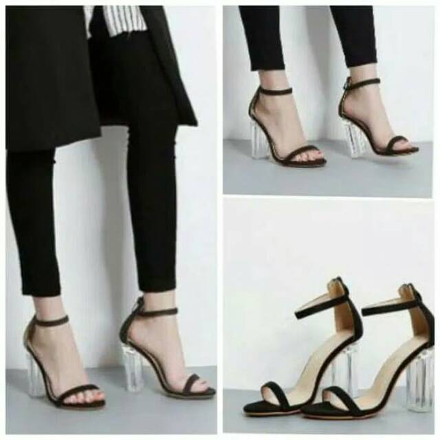 Maison Transparant Heels