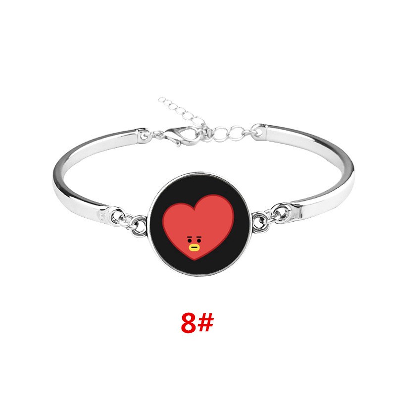 [Bayar Di Tempat]BTS KPOP BT21 Metal Gelang