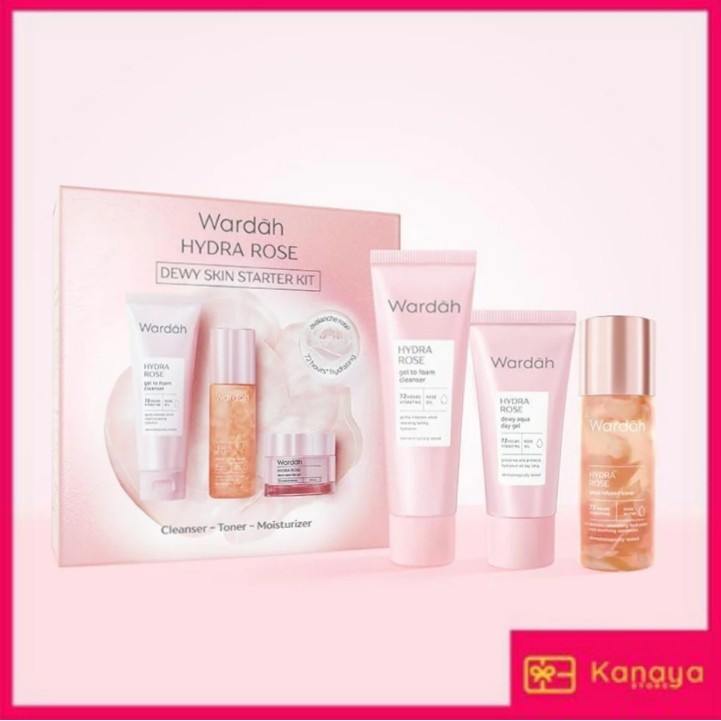 WARDAH Hydra Rose Dewy Skin Starter Kit