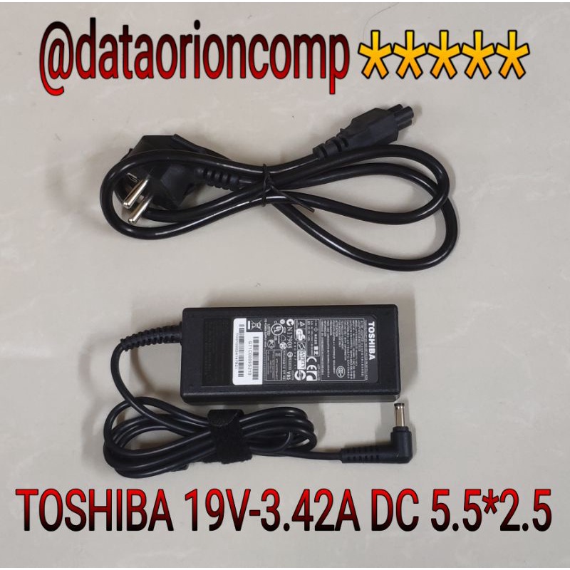 Adaptor Charger Toshiba 19V 3,42A DC 5.5*2.5 mm for Toshiba M300 L735 L740 L745