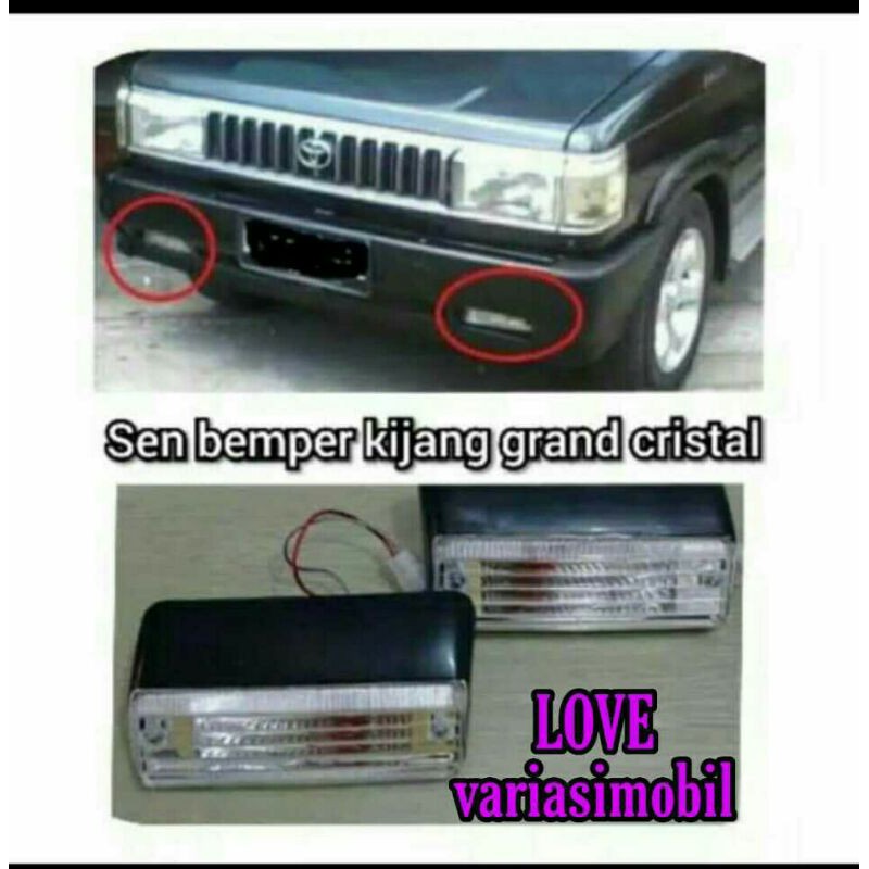 Sen bamper sen bemper kijang grand lampu bemper kijang grand