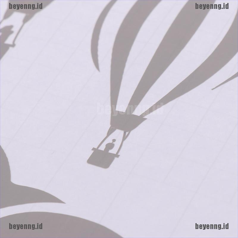 Bey Stiker Dinding Diy Bentuk Awan Balon Udara Untuk Dekorasi Kamar Anak