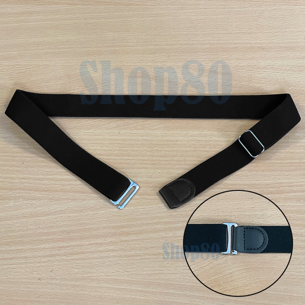 Shirt Stay Holder Belt Sabuk Ikat Pinggang Baju Perapi Kemeja Pria / Wanita Unisex