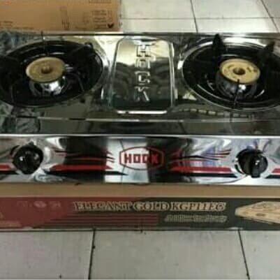 Kompor Gas Hock 2 Tungku HP 200 EG