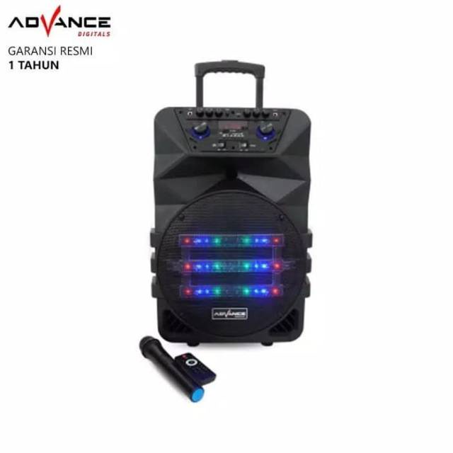 Speaker Aktif Advance K1212 12inci Bluetooth free 2 MIC Wireles BERGARANSI RESMI 1 THUN MANTAP