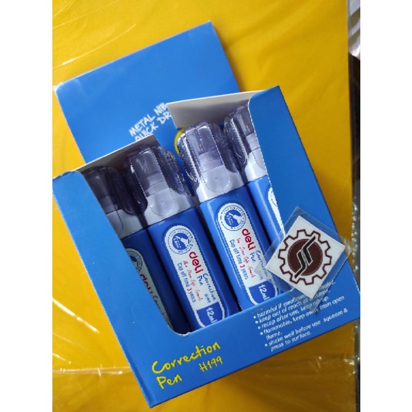 

Correction pen tipe x cair Deli H199 (per Lusin)