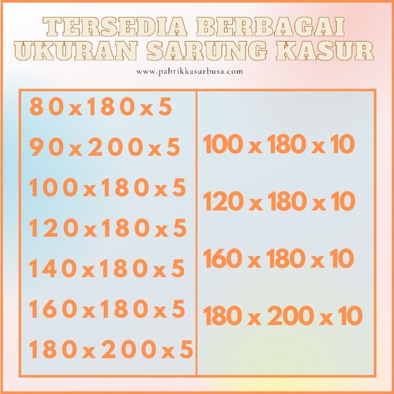 Sarung Kasur Lantai / Sarung Kasur Busa / Cover Matras Lantai Ukuran 80,90,100,120,140,160,180,200