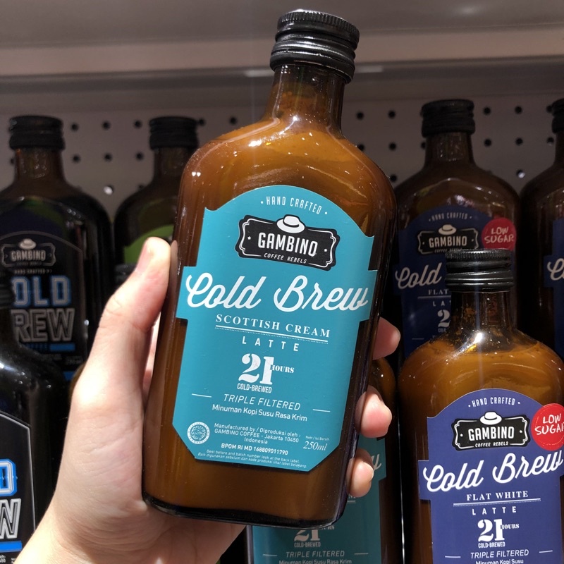 

GAMBINO - COLD BREW SCOTTISH CREAM LATTE 250 ML