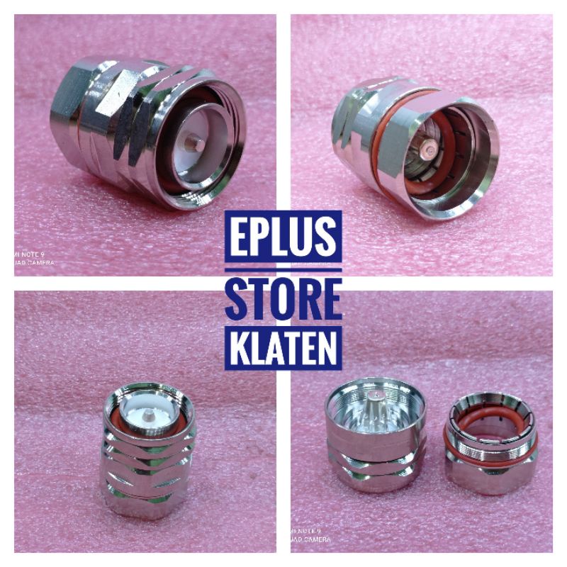 konektor 7/8 din male connector heliax feeder male new