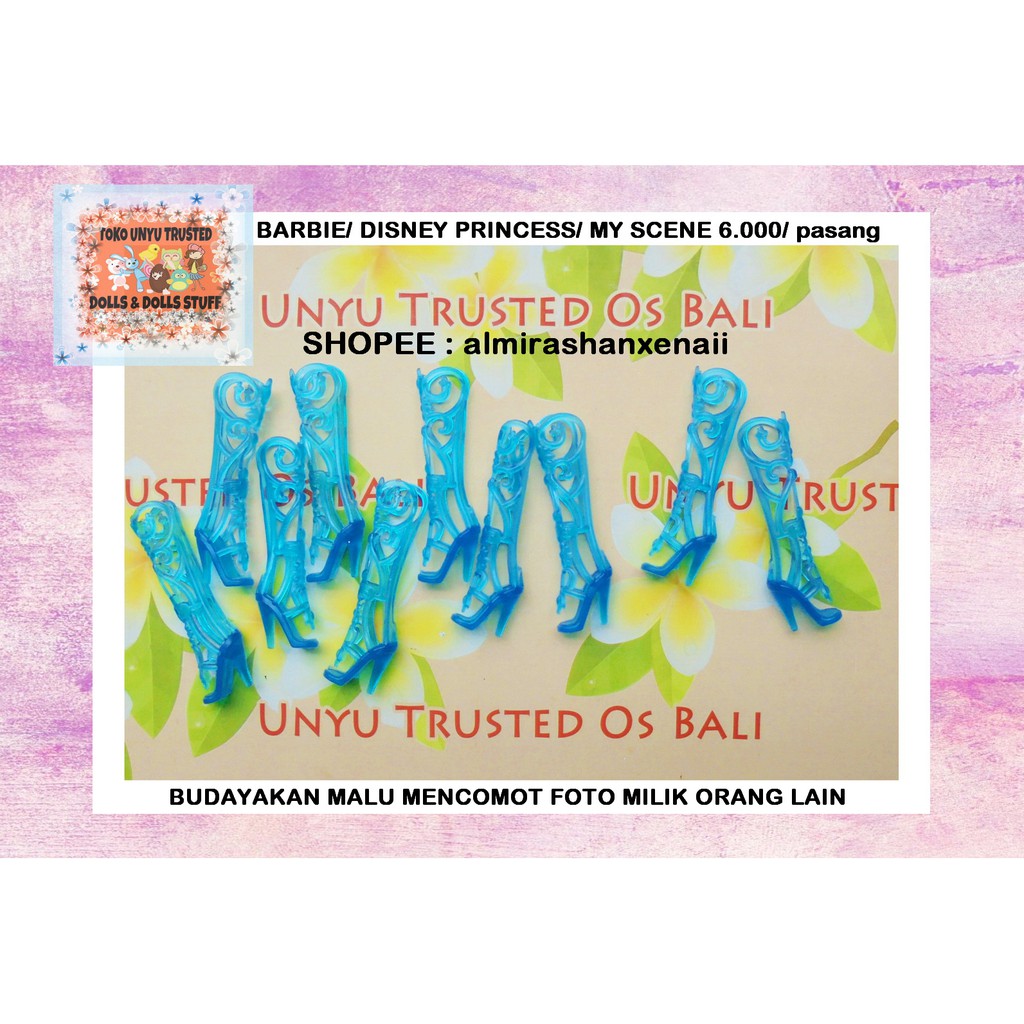 (S.E.P.A.T.U) Boneka Barbie / Barbie / Barbie Doll / My Scene / Disney Princess (IMPORT) - BIRU E72