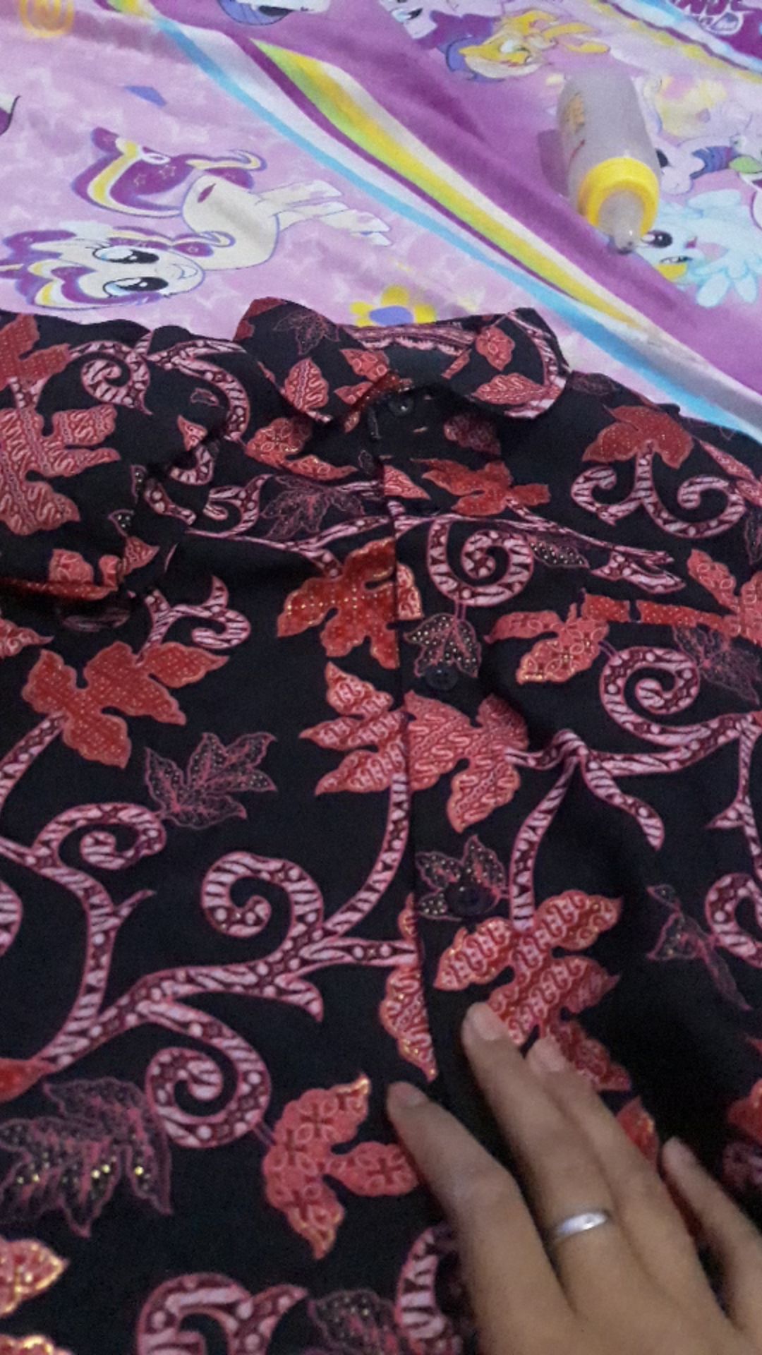 Kemeja Batik Anak Lengan Pendek