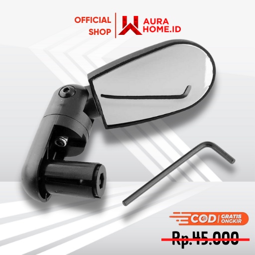 Kaca Spion 360 Rotate Handlebar Sepeda 1PCS / Kaca Spion Sepion Stang Setang Speda Sepeda Sepedah An