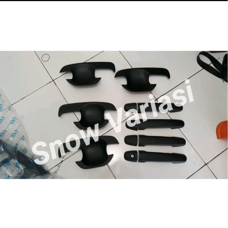 Paket Outer Cover Handle Mobil Innova Old hitam dop