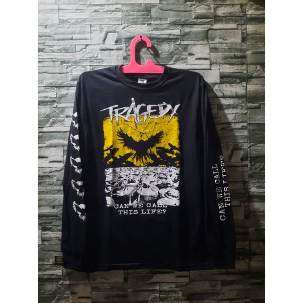 kaos long Sleeve band tragedy