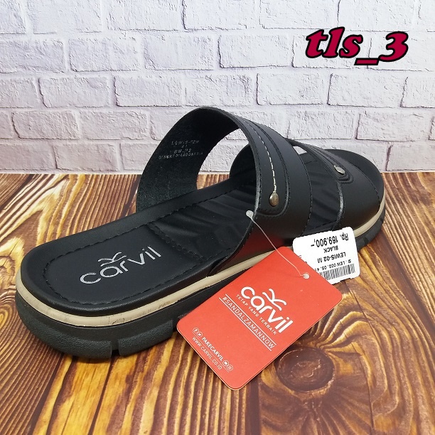 Sandal pria carvil lewis 02 original 38-44 sandal slop casual pria dewasa