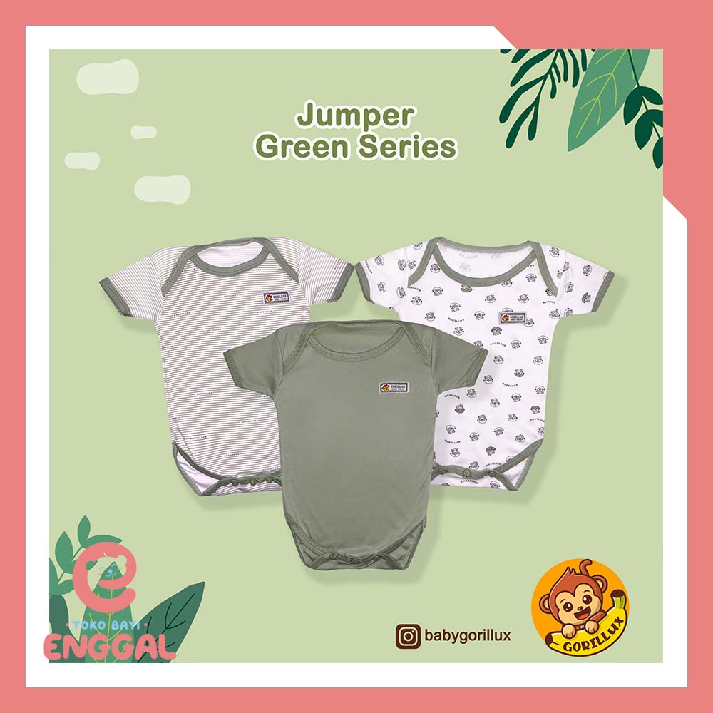 Baju Jumper Bayi Pendek Gorillux