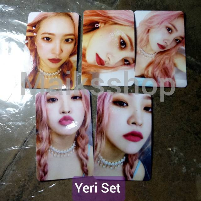 Red Velvet Reve Festival Finale Photocard Kpop