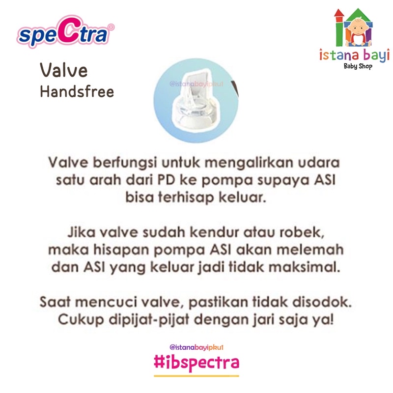 Spectra Valve HANDSFREE - Spectra pompa asi