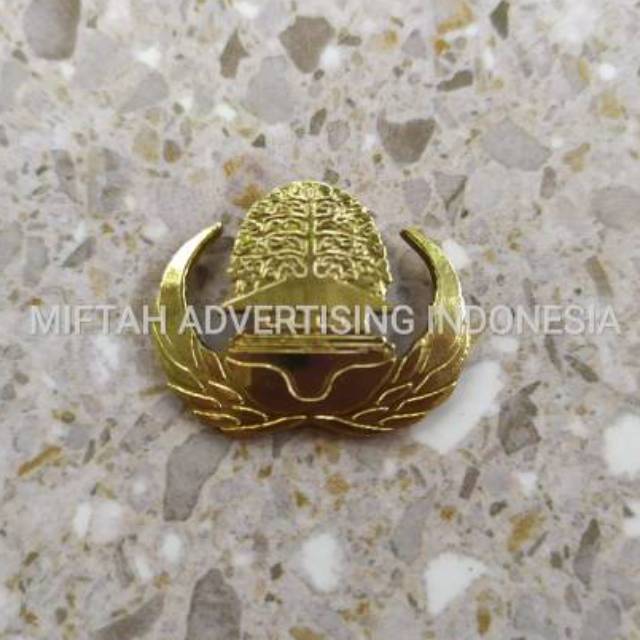 Pin Lencana Korpri Anti Luntur Double Magnet