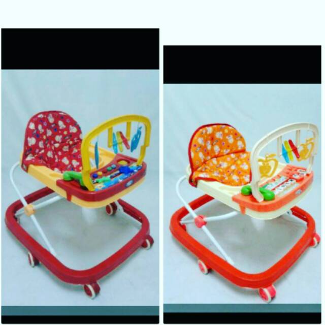 Baby Walker Mainan Belajar Jalan - Kursi Dorong Bayi