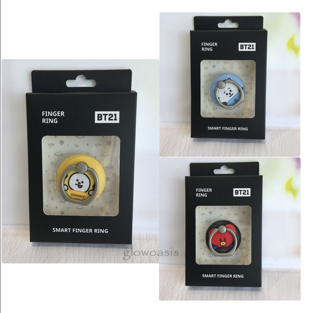 Jual [READY] BT21 Smart Finger Ring Official Line Friends | Shopee ...
