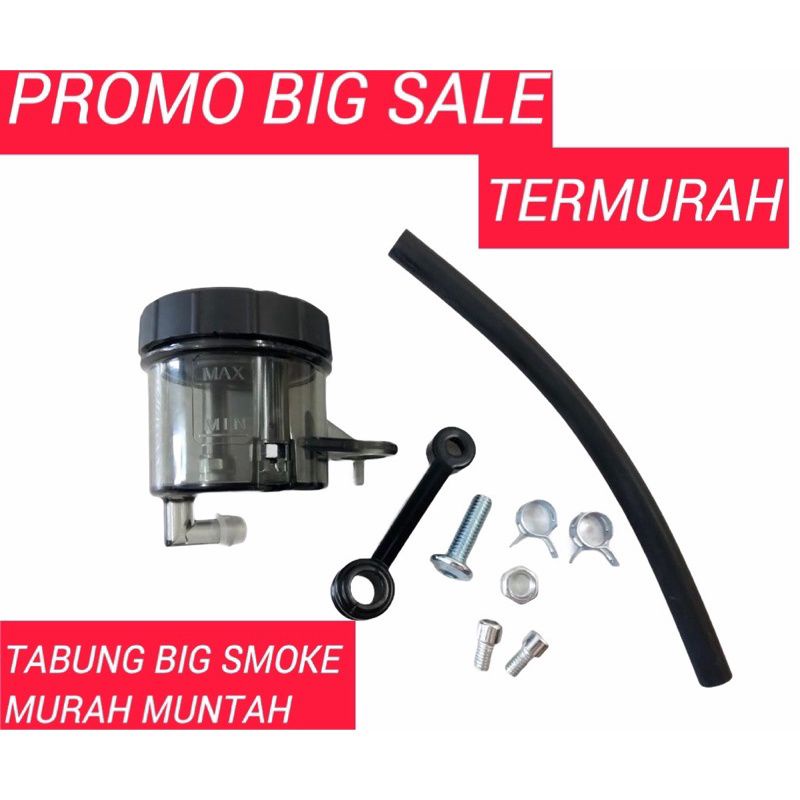 Tabung miyak rem brembo tabing semoke big italy universal - tabung miyak rem