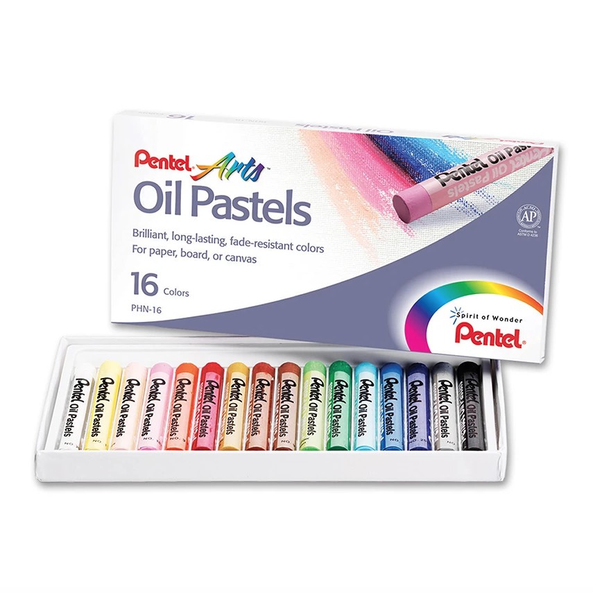 Pentel Oil Pastel set 16