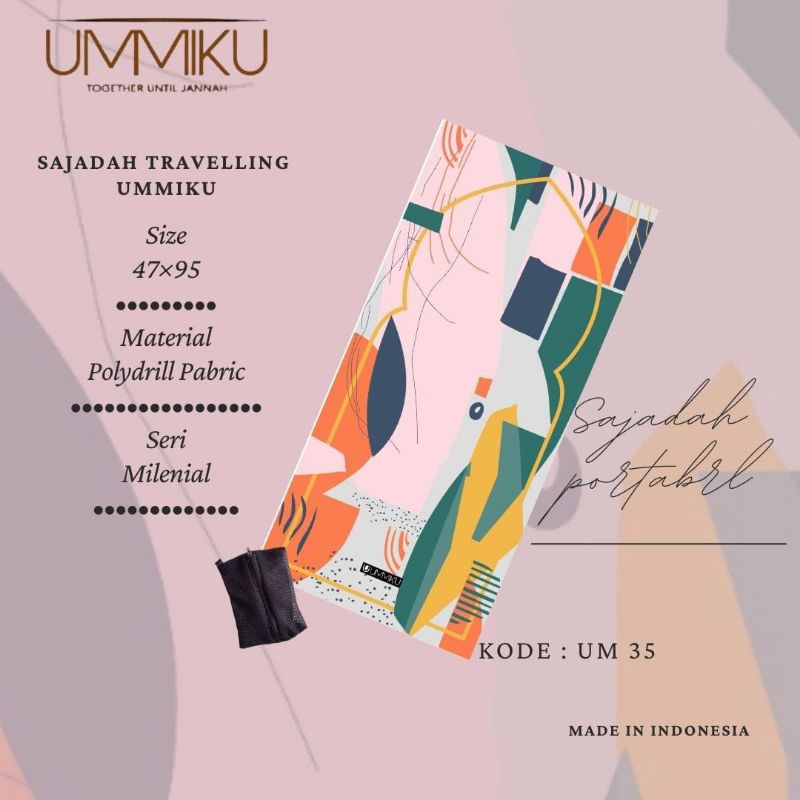 Sajadah Travel  UMMIKU || Sajadah Travelling Kekinian Milenial Series