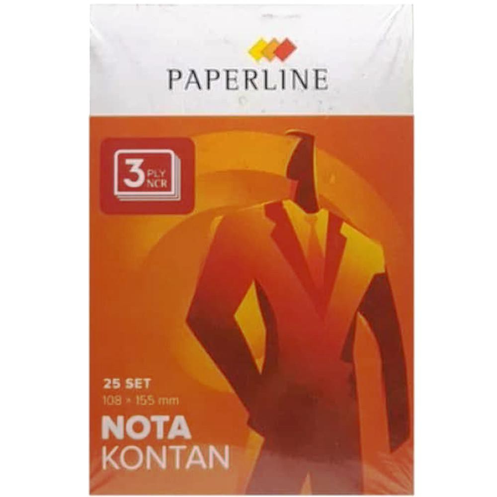 

Nota Kontan merk paperline 3 ply NCR 25 set 108x105mm /pack 621249772