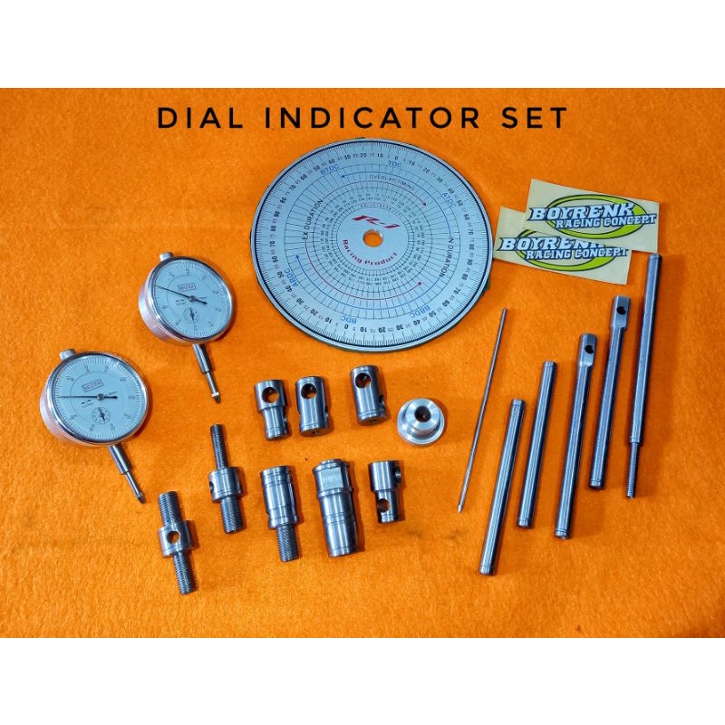 DIAL INDICATOR SET PANGKON / DIAL SET HAND MADE BY BOYRENK RACING CONCEPT