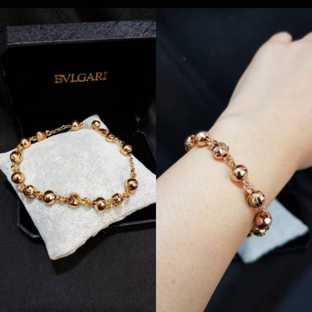 Gelang Rantai Premium lapis emas anti karat anti alergi Bracelet Premium Quality mirip emas asli