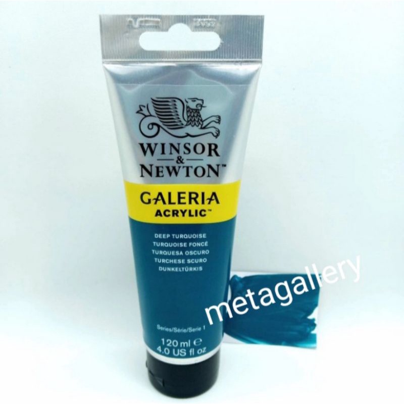 

CAT AKRILIK GALERIA ACRYLIC COLOUR 120 ML DEEP TURQUOISE WINSOR & NEWTON